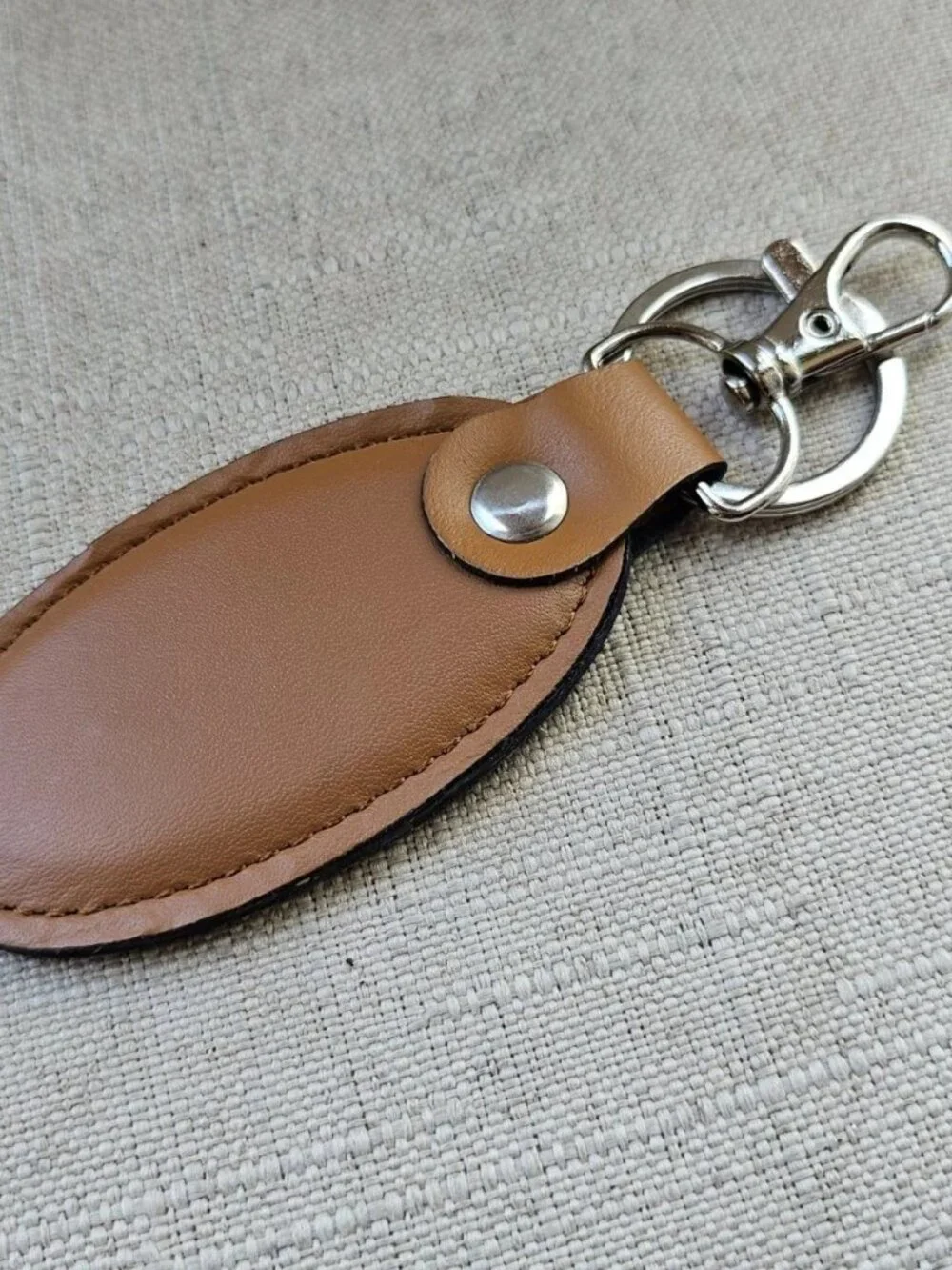 Handmade Keys Holder Genuine Leather keychain Keyring Brown Key Chain Ne